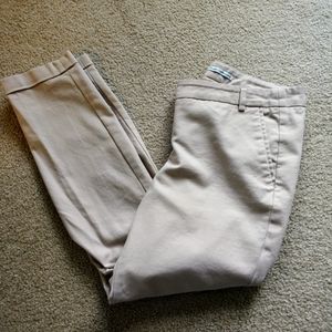 Pale pink ankle pants